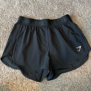 Gym Shark Black Athletic Shorts Size Medium - New